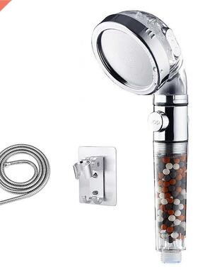 RecabLeght 3-Function Negative Ion Shower Head Aluminum
