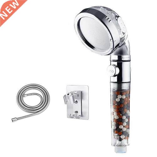 RecabLeght 3-Function Negative Ion Shower Head Aluminum