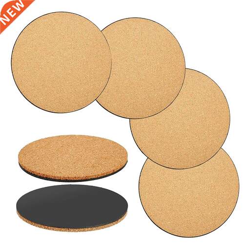 6PCS Cork Plant Mat Waterproof Cork Flower Pot Gasket