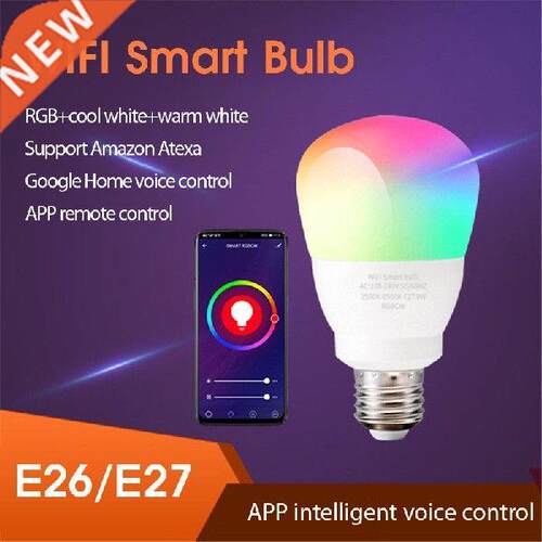 smart life app (Tuya solution) smart WiFi bulb mobile phone