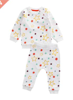 2021 Newborn Cotton Baby Boys Girls Clothes Set Winter and A