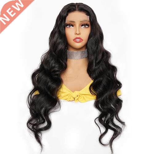 1*4 Lace Frontal Wigs Body Wave Remy Peruvian Human Hair Wi