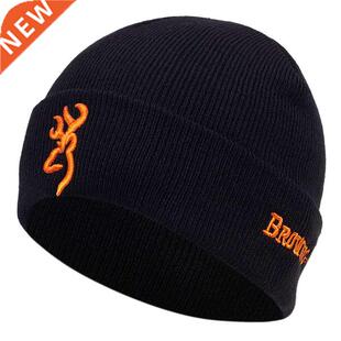 New BROWNING embroidery wool hat Fashion unisex warm ski hat