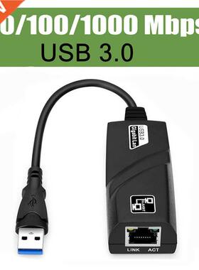 Wired 10/100/1000Mbps USB 3.0 Type C to Gigabit Ethernet Ada