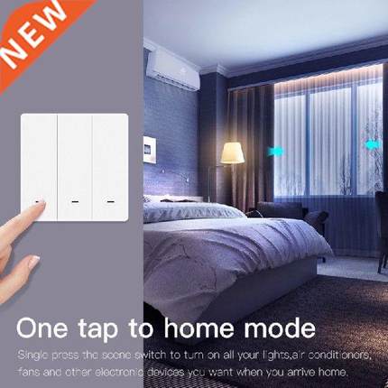 Tuya ZigBee 1-3 Gang Wireless Scene Switch Push Button