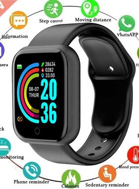 D20 Smart Watch Men Women Heart Rate Blood Pressure Monitor