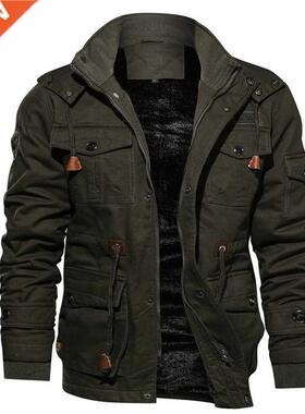 Men's Winter Fleece Inner Jacket Coats Thick Warm Casual Par