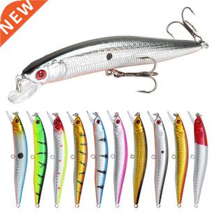 1pcs/lot Fiing Lure 3D Eyes Floating Minnow Aritificial La