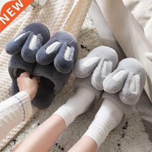Slip On Indoor Slippers women men Slipper Winter Cartoon
