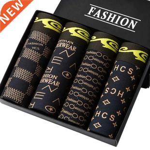 Men's Panties 4pcs/lot Fashion Underwear Boxers brand Underp