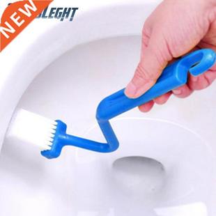 Recableght 2Pcs S Type Toilet Brush Cleaning Toilets Corner