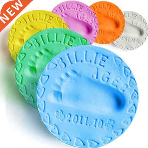 2022 Baby Care Air Drying Soft Clay Baby Handprint Footprint