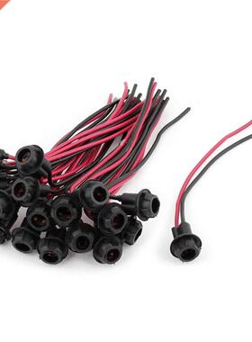 20 Pcs Car Truck T10 W5W 194 LED Light Bulb Socket Prewired