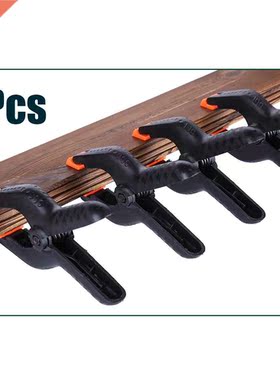 4pcs 6inch Plastic Nylon Woodworking Clamps Jig Spring Clamp