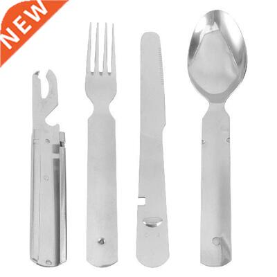 4pcs in 1 Set Portable Utensils Cutlery Set 4-Piece