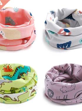 New Autumn Winter Children Boys Girls Baby Scarf Cartoon Din
