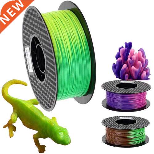 3D Printer PLA Filament Color Changing with Temperature Wire
