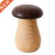 Holder Toothpick Wooden Shape Mushroom