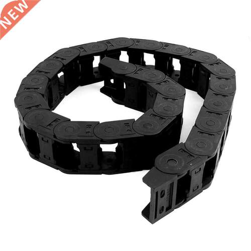 100cm Long Black Cable Wire Carrier Drag Chain Nested 25mm x