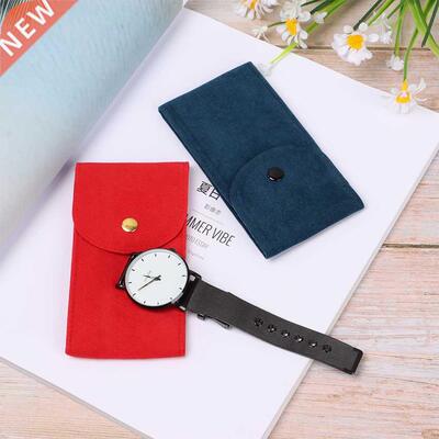 Flannelette Watch Storage Bag Portable Watch Protection Pouc