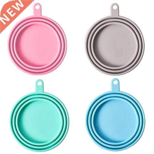 Pet Dog Silicone Canned Lid Reusable Can Cover Dog Food