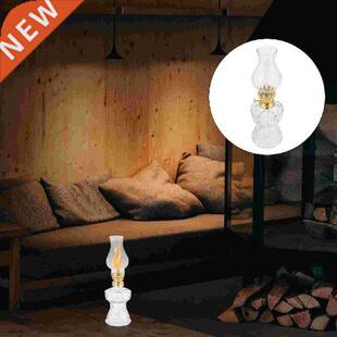 Lamp Oil Kerosene Lamps Glass Vintage Lantern Clear Rustic