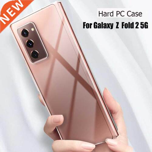 For Samsung Galaxy Z Fold 2 5G Case Transparent Cover For G