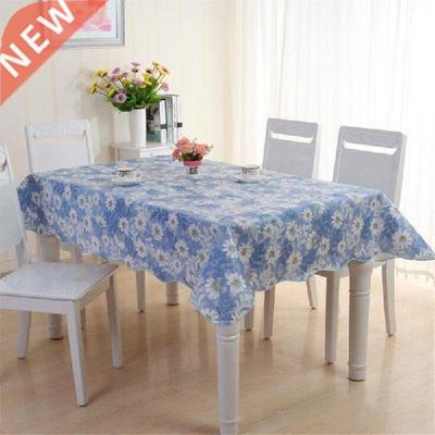 Waterproof Oil Proof PVC Table Cloth Cover Home Dining