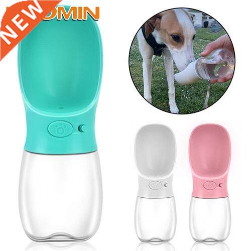 HOOMIN Portable Travel Pet Water Dispenser Feeder Outdoor
