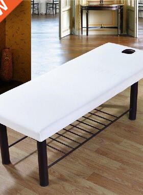 Beauty Salon SPA Bed Cover Sheet with Face Hole