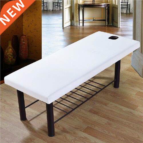 Beauty Salon SPA Bed Cover Sheet with Face Hole