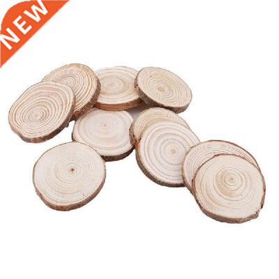 10pcs Wood Slices Round Log Discs Wedding Centerpieces