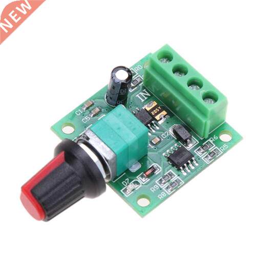 PWM DC motor speed controller 1.8V-15VDC drive module 30W 2A