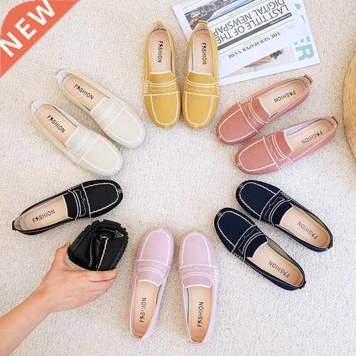 Sing Summe Women Flat Shoes Vogue Beathable Knit Comfot