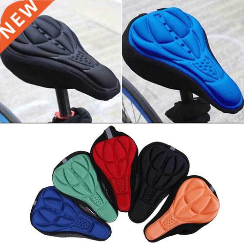 Bicycle Saddle 3D Soft Bike Seat Cover Comfortable Foam Seat
