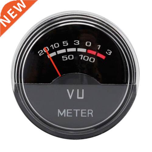 VU Meter Round Analog Dial Panel Meter High Precision VU Met