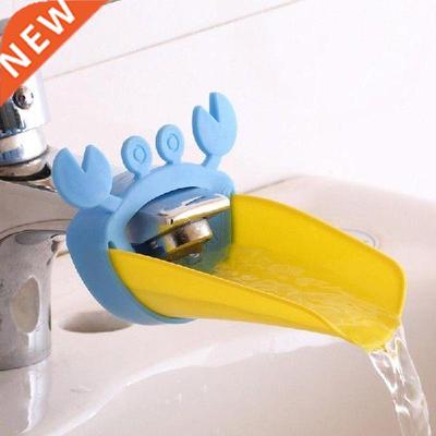 1PC Cartoon Crab Kids Hand Waing Extender Toddler Faucet