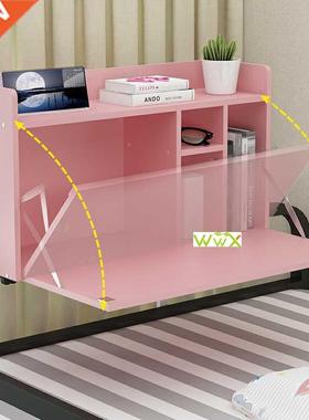 College Student Dormitory Foldable Table Mounted On Bed