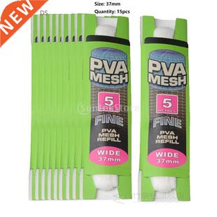 15/20pcs 5M PVA Water-Soluble Fiing Bait Net Me Bag for