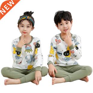 Winter homewear for baby girls boys pure cotton cute animal