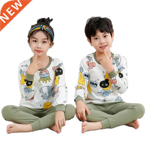 Winter homewear for baby girls boys pure cotton cute animal