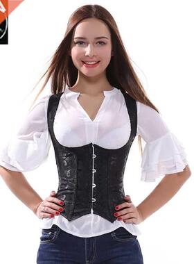 时尚复古调整型收腹背心宫廷晚会塑身衣Slimming Gothic corset