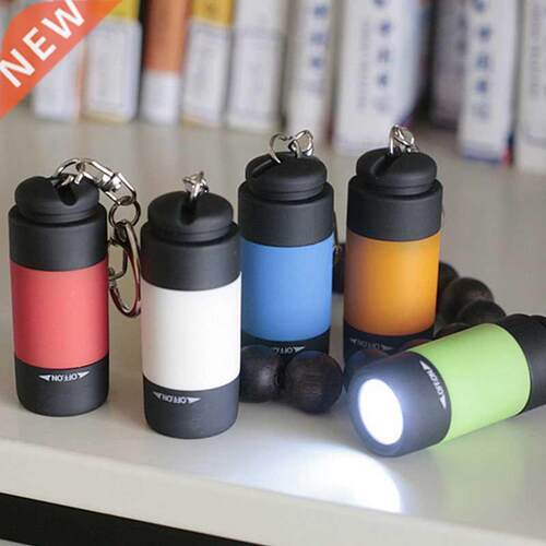 Portable LED Light USB Rechargeable Outdoor Waterproof Keych