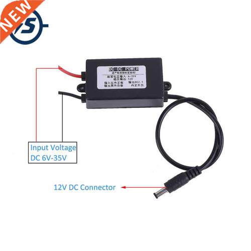 Waterproof Step Up Down Voltage Converter DC-DC 6V-35V to 12