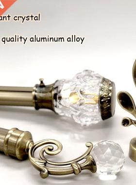 Thicken luminum lloy Curtin Poles Fshion Crystl