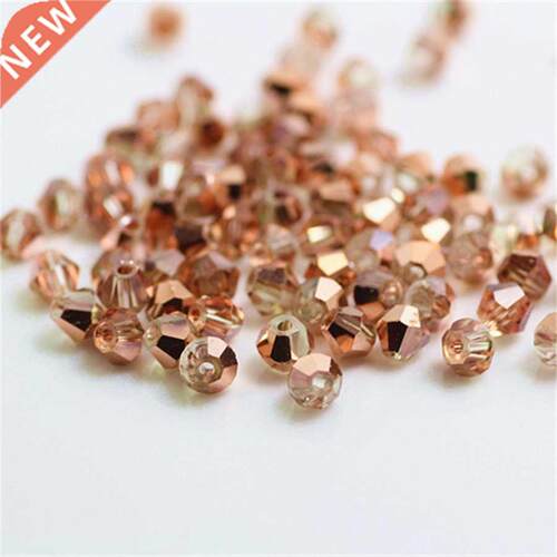 Isywk Sle Red Copper Color 100pcs 4mm Bicone ustri Crys