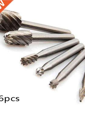 6Pcs HSS Routing Router Drill Bits Set Milling Cutter Rotary