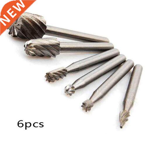 6Pcs HSS Routing Router Drill Bits Set Milling Cutter Rotary
