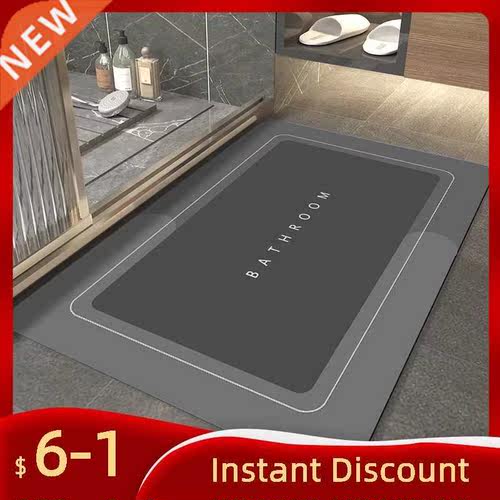 Napa Skin Bathroom Mat Super Absorbent Rug Bath Quick Dry Fl