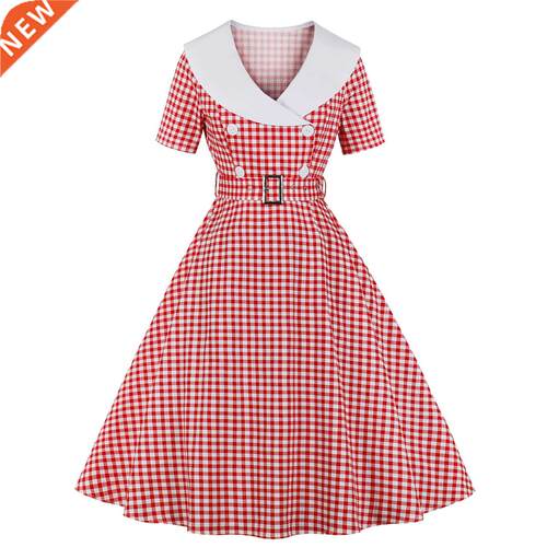 Audrey Hepburn Dress vestidos 50s Polk Dots Rockabilly dress